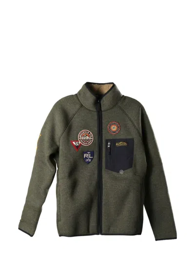 Polo Ralph Lauren Fleece Jacket In 绿色