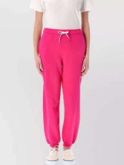 POLO RALPH LAUREN FLEECE JOGGING TROUSERS FEATURING SIDE POCKETS