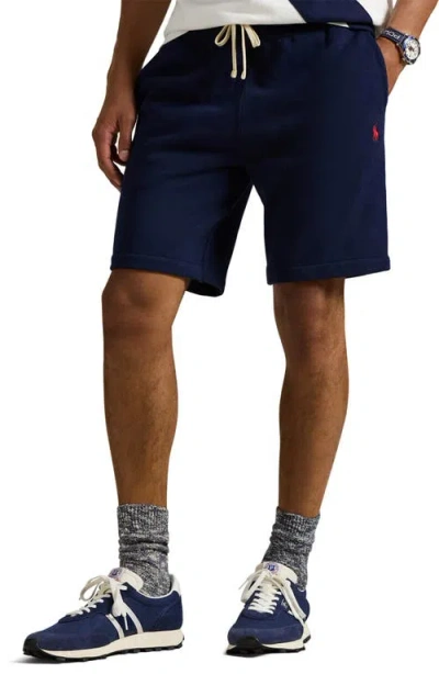 Polo Ralph Lauren Fleece Shorts In Blue