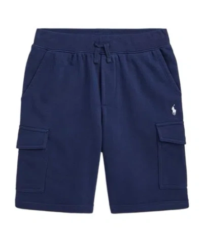 Polo Ralph Lauren Fleece Shorts In Blue