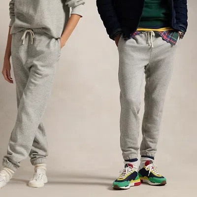 Polo Ralph Lauren Fleece Sweatpant In Loft Heather