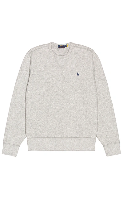 Polo Ralph Lauren Fleece Sweatshirt In Andover Heather