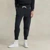 Polo Ralph Lauren Fleece Tracksuit Bottoms In Black