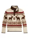 Polo Ralph Lauren タートルネック プルオーバー In Brown