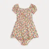 Polo Ralph Lauren Baby Floral Cotton Jersey Dress In Witherspoon Floral