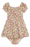 Polo Ralph Lauren Baby Floral Cotton Jersey Dress In Witherspoon Floral