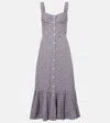 Polo Ralph Lauren Floral-print Button-front Dress In Multi