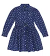 Polo Ralph Lauren Floral Cotton Shirt Dress In Madelyn Floral