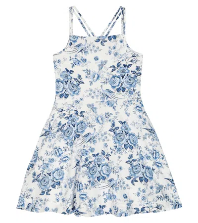 Polo Ralph Lauren Kids' Little Girl's & Girl's Floral Toile De Jouy Dress In Dauphine Floral