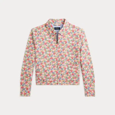 Polo Ralph Lauren Kids' Floral Linen-cotton Jacket In Witherspoon Floral