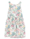 Polo Ralph Lauren Floral-print Dress In White