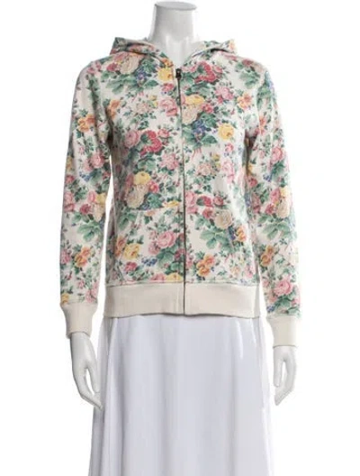 Pre-owned Polo Ralph Lauren Floral Print Jacket In Multi