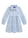 Polo Ralph Lauren Ralph Lauren Floral Cotton Oxford Shirtdress