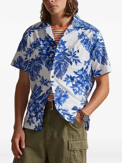 Polo Ralph Lauren Floral Shirt In Black