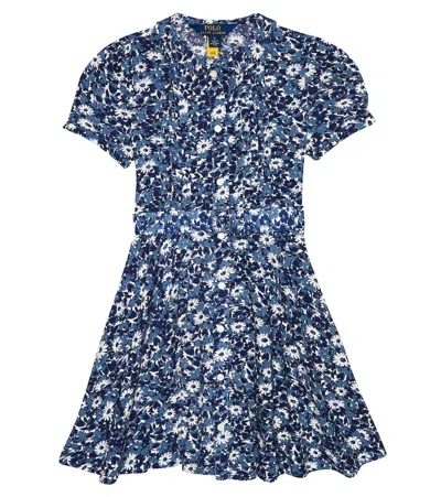 Polo Ralph Lauren Kids' Floral Shirt Dress In Katrina Floral