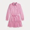 Polo Ralph Lauren Toddler And Little Girls Floral Cotton Poplin Dress In Lattice Floral