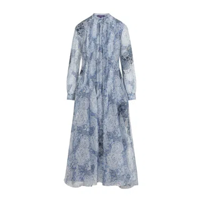 Polo Ralph Lauren Flowing Maxi Dress With High Neckline