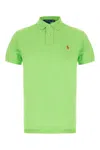 Polo Ralph Lauren Polo Shirt With Pony In Kiwi Lime