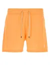 Polo Ralph Lauren Fluo Orange Stretch Polyester Swimming Shorts
