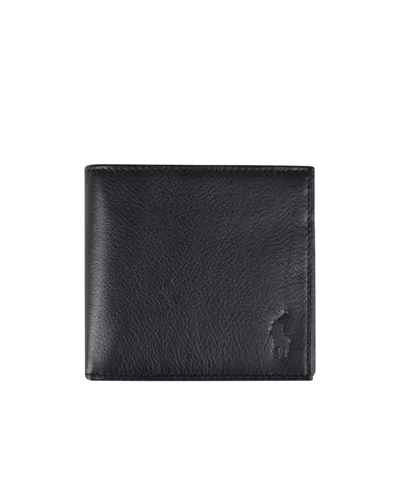 Polo Ralph Lauren Folding Wallet In Black