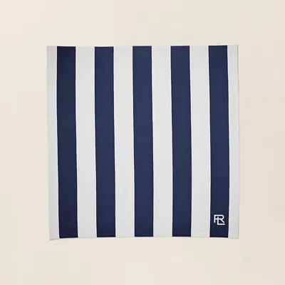 Polo Ralph Lauren Foley Beach Blanket In Navy/white
