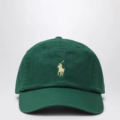 Polo Ralph Lauren Forest Green Baseball Cap With Logo