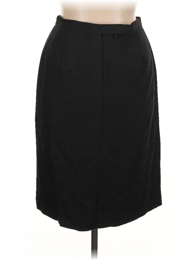 Pre-owned Polo Ralph Lauren Formal Skirt In Black