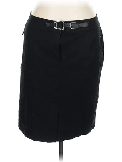 Pre-owned Polo Ralph Lauren Formal Skirt In Black