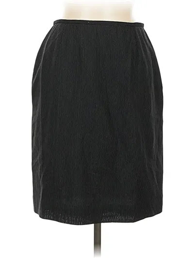 Pre-owned Polo Ralph Lauren Formal Skirt In Black