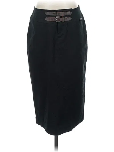 Pre-owned Polo Ralph Lauren Formal Skirt In Black