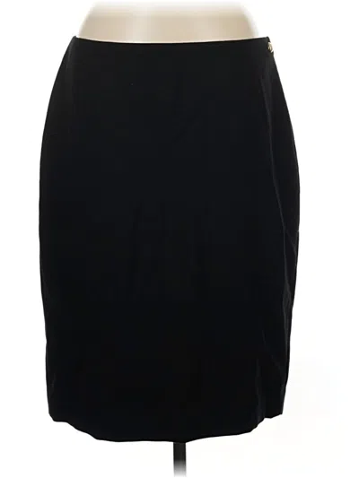 Pre-owned Polo Ralph Lauren Formal Skirt In Black