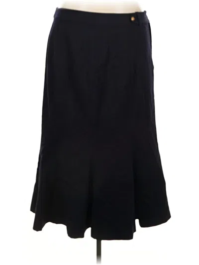 Pre-owned Polo Ralph Lauren Formal Skirt In Black