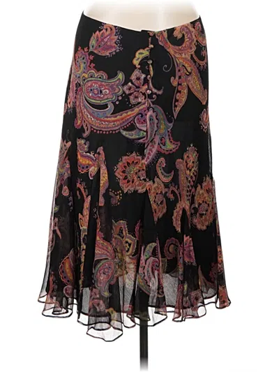 Pre-owned Polo Ralph Lauren Formal Skirt In Black