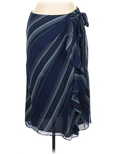 Pre-owned Polo Ralph Lauren Formal Skirt In Blue