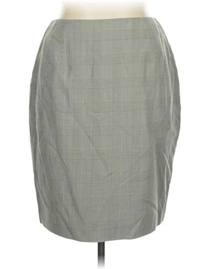 Pre-owned Polo Ralph Lauren Formal Skirt In Gray