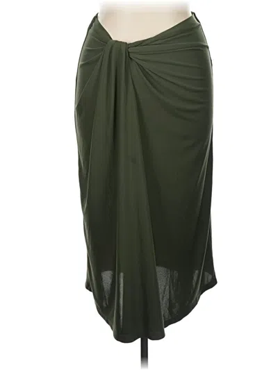 Pre-owned Polo Ralph Lauren Formal Skirt In Green