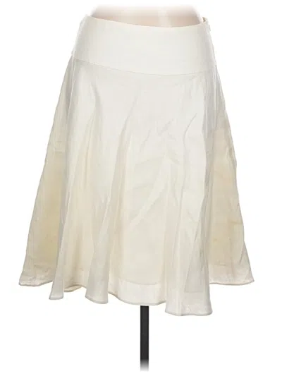 Pre-owned Polo Ralph Lauren Formal Skirt In Ivory