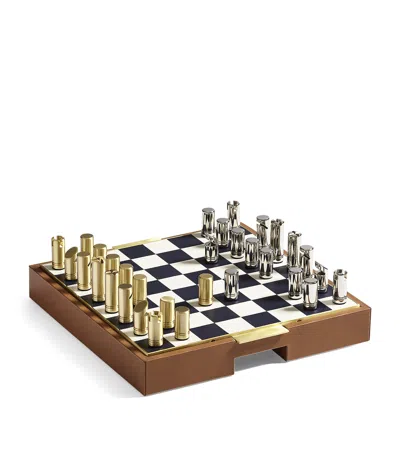 Polo Ralph Lauren Fowler Chess Set In Gold