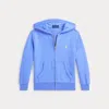 Polo Ralph Lauren Kids' French Terry Full-zip Hoodie In Harbor Island Blue