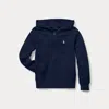 Polo Ralph Lauren Girls' French Terry Zip-up Hoodie - Little Kid In Refined Navy