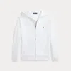 Polo Ralph Lauren French Terry Full-zip Hoodie In White