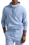 Polo Ralph Lauren Loopback Fleece Hoodie In Blue