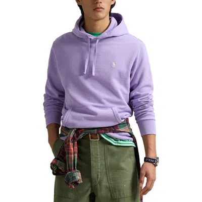 Polo Ralph Lauren French Terry Hoodie In Sky Lavender