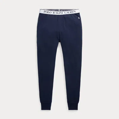 Polo Ralph Lauren French Terry Sleep Jogger In Blue