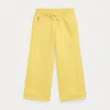 Polo Ralph Lauren Polo Pony-embroidered Track Pants In Oasis Yellow W/ Multi