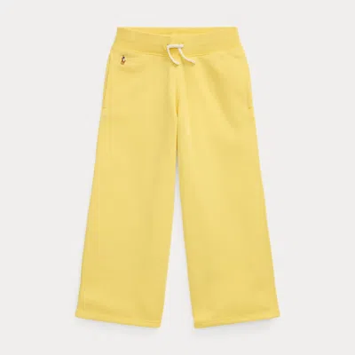 POLO RALPH LAUREN FRENCH TERRY WIDE-LEG SWEATPANT
