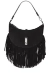 Polo Ralph Lauren Suede Shoulder Bag With Fringes
