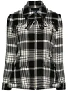 POLO RALPH LAUREN FRINGE-TRIM WOOL JACKET