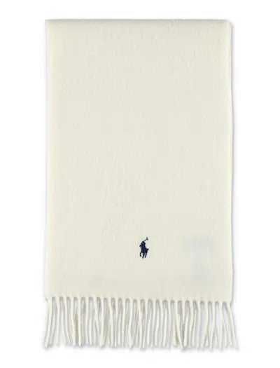 POLO RALPH LAUREN POLO RALPH LAUREN FRINGED SCARF PONY