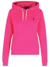 Polo Ralph Lauren Fuchsia Cotton Sweatshirt In Purple